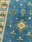 Blauer tunesischer Vintage Teppich 2