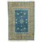 Blauer tunesischer Vintage Teppich 1
