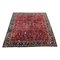 Large Vintage French Janus Rug 1