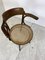 Bentwood Desk Chair with Rattan Seat by Thonet for Ligna, 1900s 7