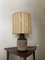 Lampada da tavolo in stile scandinavo con base e paralume in ceramica, anni '60, Immagine 1