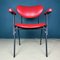 Mid-Century Red Desk Office Chair, Italy, 1960s, Image 4