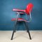 Mid-Century Red Desk Office Chair, Italy, 1960s 8