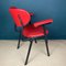 Mid-Century Red Desk Office Chair, Italy, 1960s 5