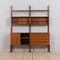 Free Standing Wall Unit with 4 Cabinets and 2 Shelves by Poul Cadovius 6