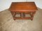 Beech Coffee Table with Stools, Set of 3, Image 7
