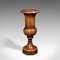 Large Antique French Victrian Display Beech Dried Stem Vase, 1900s 2