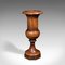 Large Antique French Victrian Display Beech Dried Stem Vase, 1900s, Image 2