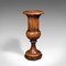 Large Antique French Victrian Display Beech Dried Stem Vase, 1900s, Image 6