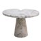 Italian Arabesque Carrara Marble Eros Side Tables by Angelo Mangiarotti, Set of 2 3