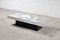 Graphic Brushed Aluminium Coffee Table, Italy, 1970s 3