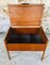 Mid-Century Danish Teak Side Table with Storage Compartments, 1960s 7