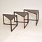 Danish Nesting Tables by Kai Kristiansen for Vildbjerg Møbelfabrik, 1960s, Set of 3, Image 2