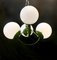 Ceiling Lamp with Murano Balls Attributed to Stilnovo 6