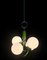 Deckenlampe mit Murano Kugeln, Stilnovo zugeschrieben 8