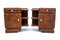 Polish Art Deco Bedside Tables, 1950s, Set of 2, Image 1