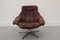 Swivel Armchair and Stool by H. W. Klein for Bramin, 1970s, Set of 2, Image 11