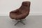 Swivel Armchair and Stool by H. W. Klein for Bramin, 1970s, Set of 2, Image 14