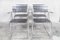 Chaises de Salon X Line Noires par Niels Jørgen Haugesen pour Hybodan, Set de 4 1
