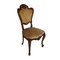 Antike französische Esszimmerstühle aus Nussholz, 4er Set 6