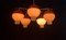 Lámpara de araña de cristal de Murano atribuida a Stilnovo, Imagen 10