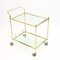 Faux Bamboo Brass Bar Cart, 1970s 3