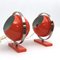 Orange Globe Saba Table Lamps from Stilux Milano, 1960s, Set of 2, Image 5