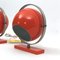 Orange Globe Saba Table Lamps from Stilux Milano, 1960s, Set of 2, Image 3