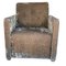 Armlehnstuhl aus oxidiertem Samt von Invogue 1