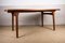 Large Danish Extendable Dining Table in Teak by Henning Kjaernulf for Bruno Hansen, 1960s 9