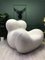 La Mamma Up5 Up 2000 Lounge Chair in White Boucle from B&B Italia 4