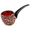 Murano Glass Pipe-Shaped Ashtray 1