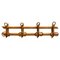 Mid-Century French Riviera Rattan and Bamboo Canes Coat Rack, 1960s 1
