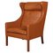 Poltrona Wingback modello 2204 di Børge Mogensen per Fredericia, Immagine 1