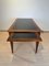 French Walnut and Embossed Leather Desk, France, 1820s 9