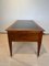 French Walnut and Embossed Leather Desk, France, 1820s, Image 8
