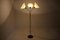 Art Deco Stehlampe aus Messing, Tschechoslowakei, 1940er 12
