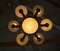 Large Art Deco Wooden Chandelier, 1920s, Image 12