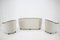 Living Room Set in the Style of Gio Ponti, Italy, 1950s, Set of 3 6