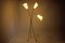 Lámpara de pie cromada, Checoslovaquia, años 60, Imagen 5
