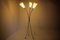 Lámpara de pie cromada, Checoslovaquia, años 60, Imagen 4