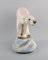 Grande Figurine Ours Polaire Art Déco en Porcelaine, Tchécoslovaquie 4