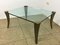 Brutalist Bronze Coffee Table by Peter Ghyczy, 1960s 2