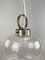 Lámpara colgante de vidrio, años 60, Imagen 5