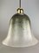 Lámpara colgante de vidrio de Peill & Putzler, años 60, Imagen 2