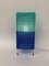 Mid-Century Table Lamp in Blue Plastic from Ikea 2