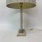 Tessellierte Marmor Furnier Tischlampe von Maitland-Smith 9