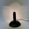 Lampe de Bureau Trafolo Postmoderne en Acrylic Glass Noire avec Gradateur de Microdata, 1980s 2