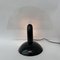 Lampe de Bureau Trafolo Postmoderne en Acrylic Glass Noire avec Gradateur de Microdata, 1980s 8