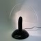 Lampe de Bureau Trafolo Postmoderne en Acrylic Glass Noire avec Gradateur de Microdata, 1980s 9